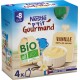 Nestlé P’TIT GOURMAND BIO VANILLE BIO 4X85g