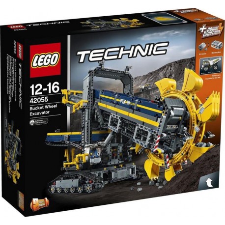 LEGO 42055 Technic - La Pelleteuse A Godets