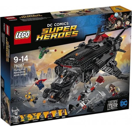 LEGO 76087 Super Heroes DC Comics - L'Attaque Aérienne De La Batmobile