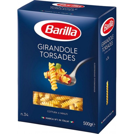 Barilla Girandole Torsades 500g (lot de 3)