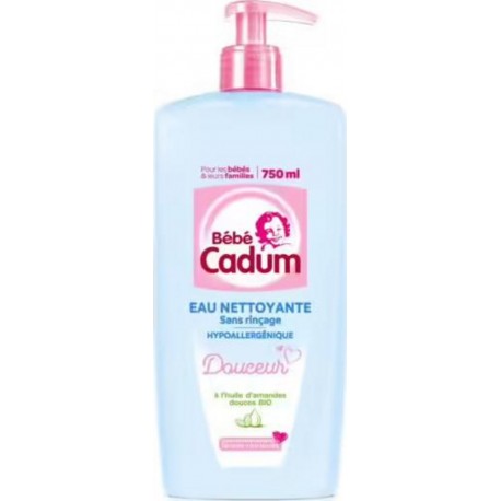 Cadum Bébé Eau Nettoyante 750ml