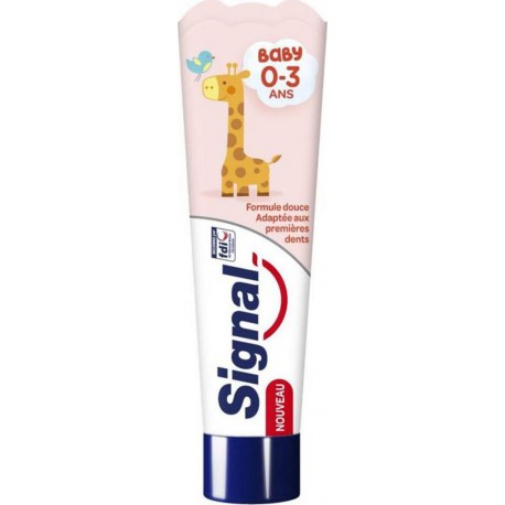 Signal Dentifrice Baby 0-3 Ans 50ml (lot de 6)