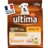 Ultima Complet Petit Mini Croquettes Chiens Volaille Poulet Légumes Céréales 1,35Kg
