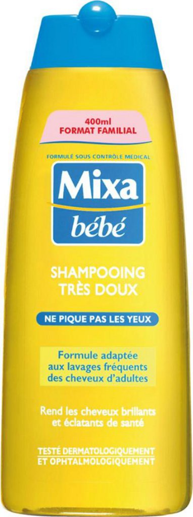 Mixa Bébé Shampooing Très Doux Ne Pique Pas Les Yeux Format