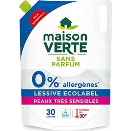 Maison VerteRecharge Lessive Sans Parfum 0% 1.8L