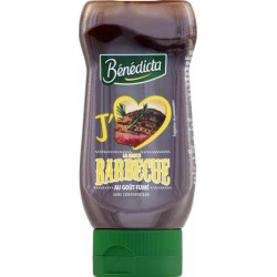 Bénédicta J’aime La Sauce Barbecue au Goût Fumé 300g (lot de 6)