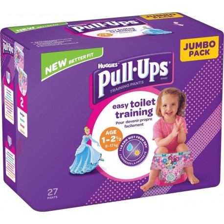 HUGGIES PULLUPS FIL 8-17KG X27