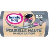 HANDY BAG Sacs poubelle recyclés fixation élastique ultra résistant 20-30L x15 sacs