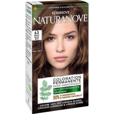 NATURANOVE Coloration sans ammoniaque 6.3 blond foncé doré