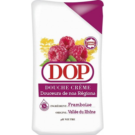 DOP Gel douche crème à la Framboise de la vallée du Rhône 250ml