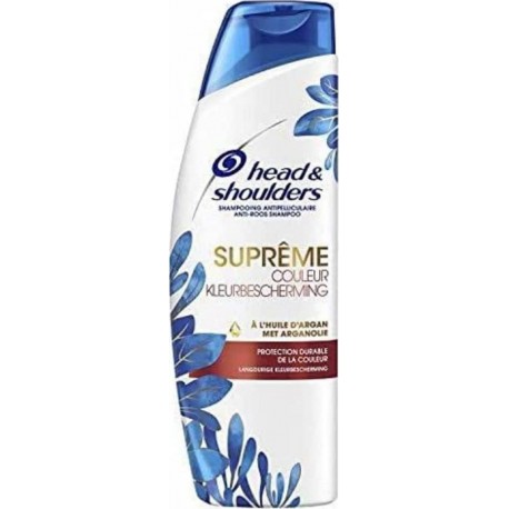 HEAD & SHOULDERS HEAD&SHOUL Suprême Couleur Shampoing Antipelliculaire Huile D’argan et D’olive