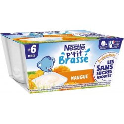 NESTLE.P’TIT BRASSE MANGUE 4X90g