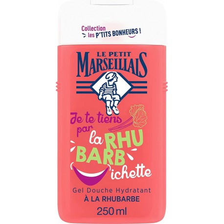 Le Petit Marseillais Gel Douche Bonheur Rhubarbe 250ml