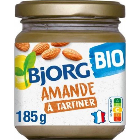 BJORG Pâte à tartiner aux amandes bio 185g