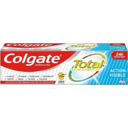Colgate total dentifrice action visible 3x75ml x3 tubes 75ml