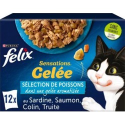 Tendre effilés en gelée sélection campagne Félix x12 - 85G