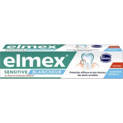 Elmex Dentifrice Sensitive Blancheur 75ml (lot de 3)