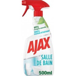 AJAX Nettoyant ménager multi surfaces salle de bain 500ml (lot de 6)