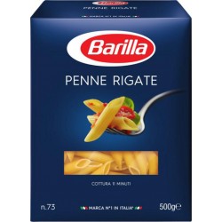 Barilla Penne Rigate 500g (lot de 3)