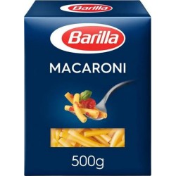 Barilla Maccheroni Macaroni 500g (lot de 3)