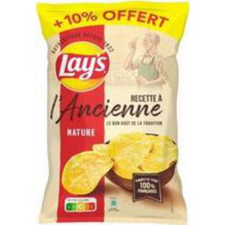 Lay's Chips à l'ancienne nature 325g