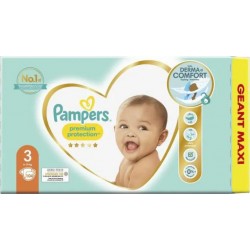 Pampers Couches Premium Taille 3 104 couches