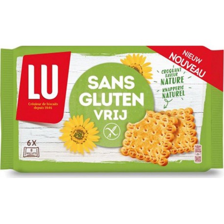 LU Sans Gluten VRIJ Croquant Saveur Nature 250g(lot de 6)