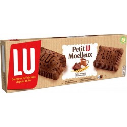 LU Petit LU Moelleux Pépites de Chocolat 140g (lot de 6)