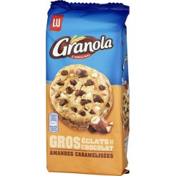 LU Granola L’Original Gros Éclats de Chocolat & Amandes Caramélisées 184g (lot de 6)