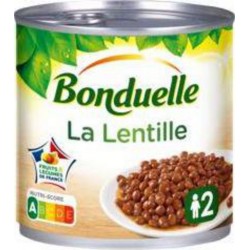 BONDUELLE BOND LENTILLE ORIGINE FR 265 G