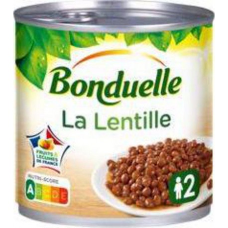 BONDUELLE LENTILLE ORIGINE FR 265g (lot de 10)