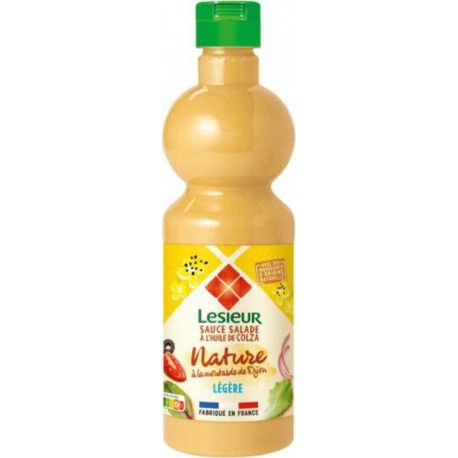 Lesieur Sauce crudités légère moutarde de Dijon 500ml