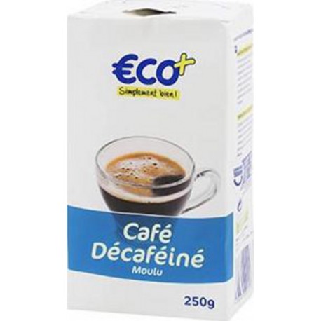 Café moulu Eco+ Décaféiné 250g