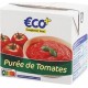 Purée de tomate Eco+ Brique 500g