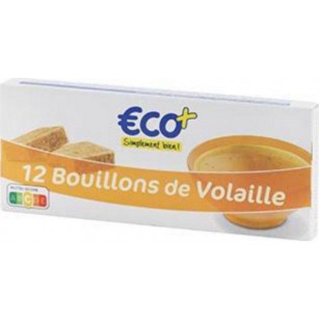 Bouillon déshydraté Eco+ Volaille 12x10g