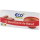 Bouillon déshydraté Eco+ Boeuf 12x10g