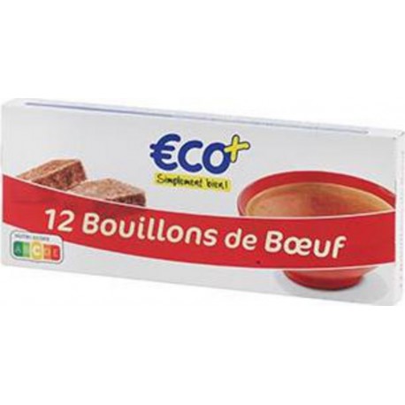 Bouillon déshydraté Eco+ Boeuf 12x10g