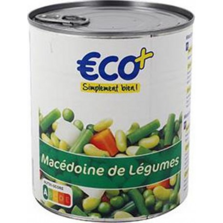 Macedoine de legumes Eco+ 530g