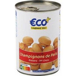 Champignons Eco+ Entiers 230g
