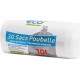 Sacs poubelle 10L Eco+ Salle de bain x30