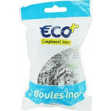 Boules inox Eco+ x2