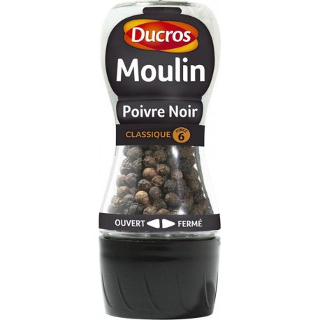 Ducros Moulin Poivre Noir Classique 28g