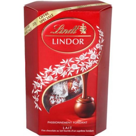 LINDOR CORNET LAIT 237g