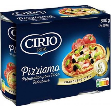 Cirio Pizziamo base pizza 2x400g