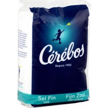 Cerebos Sel fin iodé 1Kg