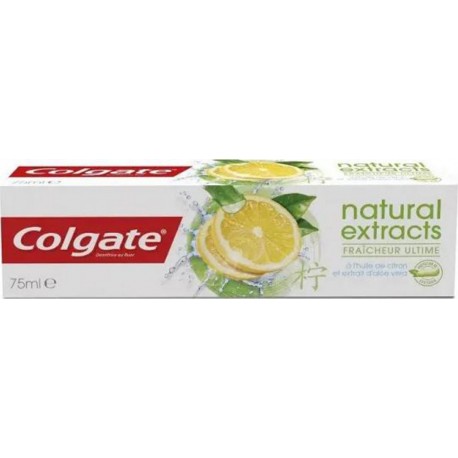 Colgate Dentifrice Natural Extracts citron fresh 75ml