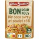 William Saurin Riz coco curry et poulet rôti Doypack 300g