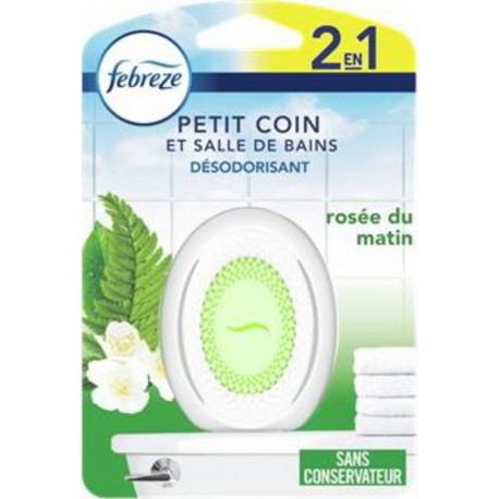 Febreze Désodorisant Petit coin Rosée du matin (lot de 2)