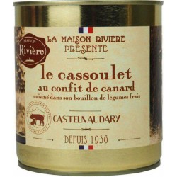 Maison Riviere Cassoulet au confit de canard 840g