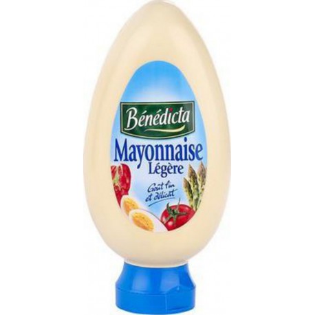 Bénédicta Mayonnaise Légère Goût Fin et Délicat 425g (lot de 6)